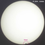 Venustransit am 08.06.2004 - 07:29 Uhr: Die Venus hat die Sonne "ber�hrt".